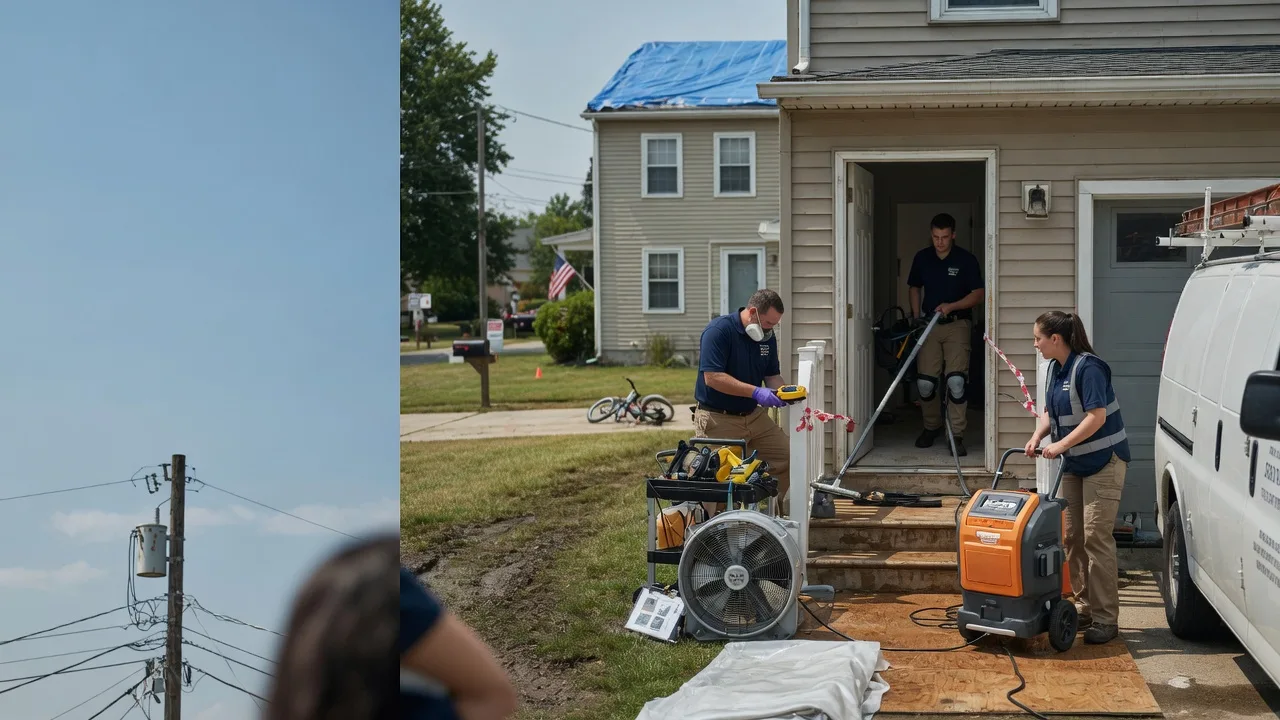Water Damage Repair in Handley, WV near me